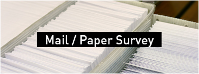 request a bid for mail or paper survey